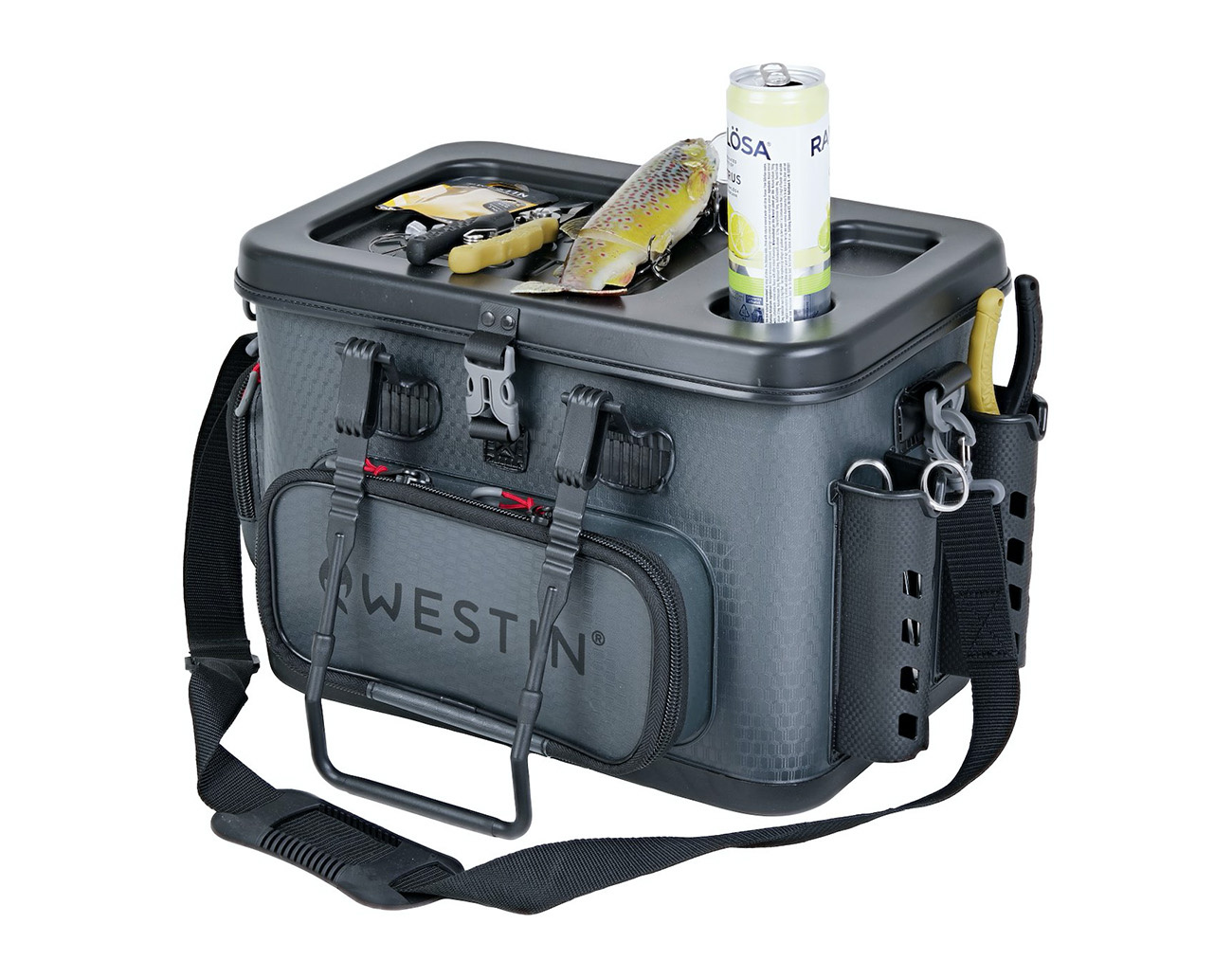Westin W4 Safeguard Tackle Bag Medium Titanium Black